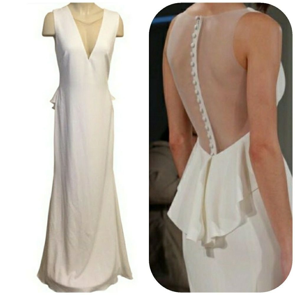 Badgley Mischka ligh Igor Embellished- Mesh Gown
